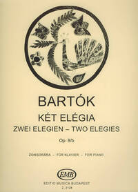 ZWEI ELEGIEN OP. 8-B PIANO