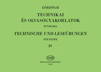 MITTELSCHWERE TECHNISCHE- UND LESEUBUNGEN IV FLUTE TRAVERSIERE