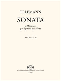 SONATE E-MOLL BASSON