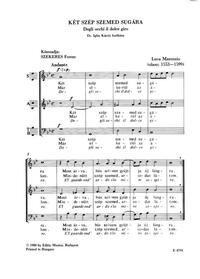 OLD MASTERS' MIXED CHORUSES V32 CHANT