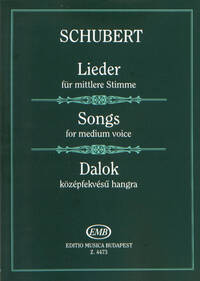 LIEDER FUR MITTLERE STIMME CHANT