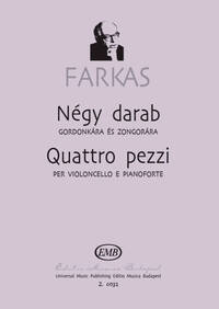 QUATTRO PEZZI VIOLONCELLE