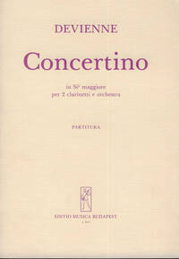 CONCERTINO IN SIB MAGGIORE PER 2 CLARINETTI E OR CLARINETTE