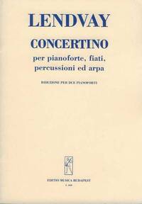 CONCERTINO PER PIANOFORTE, FIATI, PERCUSSIONI ED PIANO
