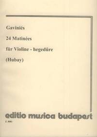 24 MATINEES VIOLON