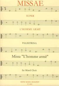 MISSA L'HOMME ARME FUR GEM. CHOR CHANT