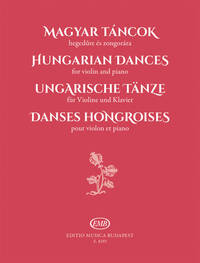 HUNGARIAN DANCES FOR VIOLIN AND PIANO VIOLON