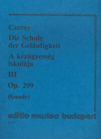 SCHULE DER GELAUFIGKEIT III OP. 299 PIANO