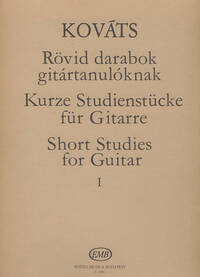 KURZE STUDIENSTUCKE FUR GITARRE GUITARE