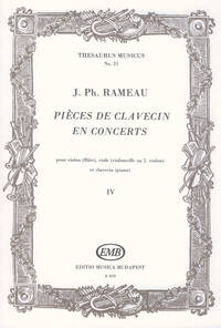 PIECES DE CLAVECIN EN CONCERTS IV POUR VIOLON (FL
