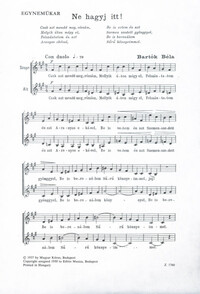NE HAGYJ ITT! CHANT
