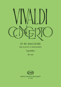 CONCERTO IN RE MAGGIORE IL GARDELLINO PER FLAUTO FLUTE TRAVERSIERE