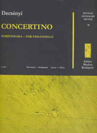 CONCERTINO FUR VIOLONCELLO UND JUGENDORCHESTER