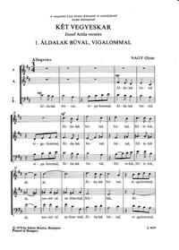 TWO CHORUSES FOR MIXED VOICES CHANT