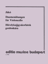 DAUMENUBUNGEN VIOLONCELLE