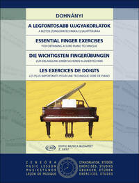 DIE WICHTIGSTEN FINGERUBUNGEN PIANO