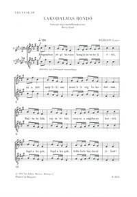 LAKODALMAS RONDO (ON OLD DANCE MELODIES) CHANT