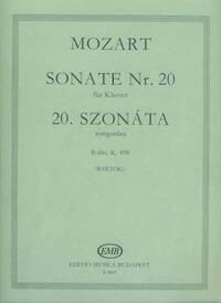 SONATE NR. 20 B-DUR, KV 498 PIANO