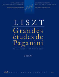 FRANZ LISZT : GRANDES ETUDES DE PAGANINI - NOS. 1-6 - PIANO