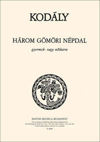 THREE FOLK-SONGS FROM GOMOR CHANT