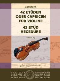 42 ETUDEN ODER CAPRICEN VIOLON