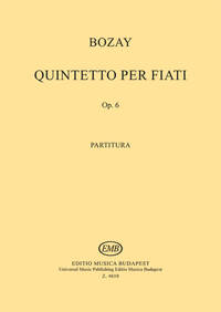 BLASERQUINTETT OP. 6 MUSIQUE D'ENSEMBLE