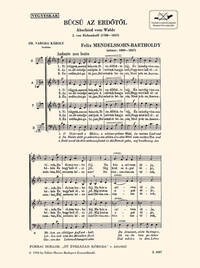 ABSCHIED VOM WALDE CHANT