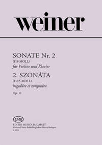 SONATE NR. 2 OP. 11 (FIS-MOLL) VIOLON
