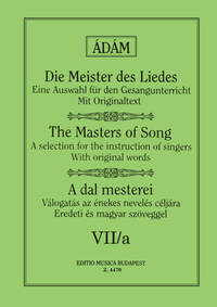 DIE MEISTER DES LIEDES VII-A LIEDER VON MOZART, B CHANT