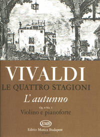 LE QUATTRO STAGIONI, OP. 8 NO. 3 L'AUTUMNO RV. 2 VIOLON