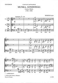 MUNKA, GONDOSSAG CHANT