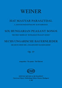 UNGARISCHE BAUERNLIEDER OP. 19 SERIE 1 PIANO