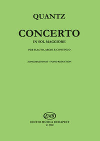 CONCERTO IN SOL MAGGIORE PER FLAUTO, ARCHI E CON FLUTE TRAVERSIERE