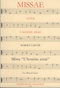 MISSA L'HOMME ARME FUR GEM. CHOR