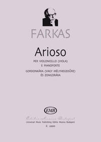 ARIOSO FUR VIOLONCELLO (VIOLA) UND KLAVIER