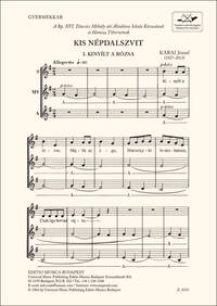 SMALL FOLKSONG SUITE CHANT