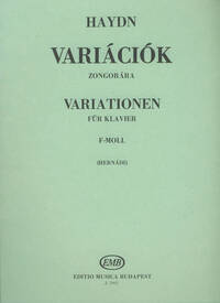 VARIATIONEN IN F-MOLL PIANO