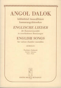 ENGLISCHE LIEDER MUSIQUE D'ENSEMBLE