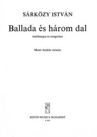 BALLADE UND DREI LIEDER CHANT