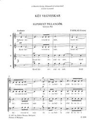 TWO CHORUSES FOR MIXED VOICES CHANT