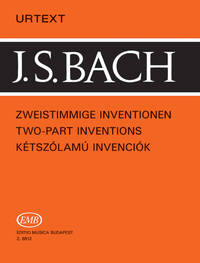 ZWEISTIMMIGE INVENTIONEN BWV772-786 PIANO