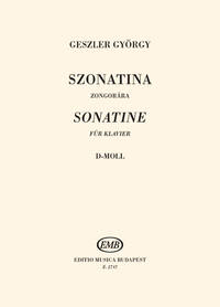 SONATTINE D-MOLL PIANO