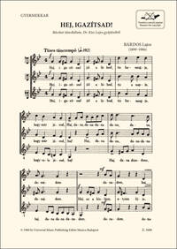 HEJ, IGAZITSAD ! CHANT