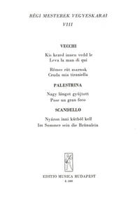 OLD MASTERS' MIXED CHORUSES V8 CHANT
