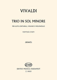 TRIO IN SOL MINORE PER LIUTO (CHITARRA), VIOLINO MUSIQUE D'ENSEMBLE