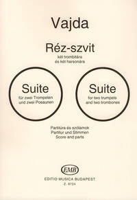 SUITE FUR ZWEI TROMPETEN UND ZWEI POSAUNEN MUSIQUE D'ENSEMBLE