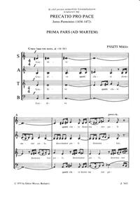 PRECATIO PRO PACE CHANT