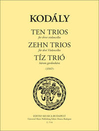 ZEHN TRIOS (AUS TRICINIEN BEARBEITET VON J. JAKO VIOLONCELLE