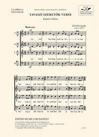 TAVASZI SZERETOK VERSE CHANT