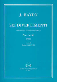 SEI DIVERTIMENTI FUR VIOLINE, VIOLA UND VIOLONCE MUSIQUE D'ENSEMBLE